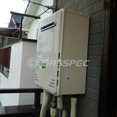 施工後の給湯器（ノーリツ GT-C2452SAWX-2 BL）
