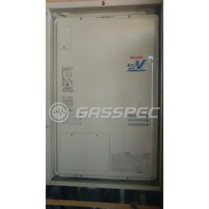 施工後の暖房熱源機（リンナイ RUFH-V2403SAU2-3(B)）