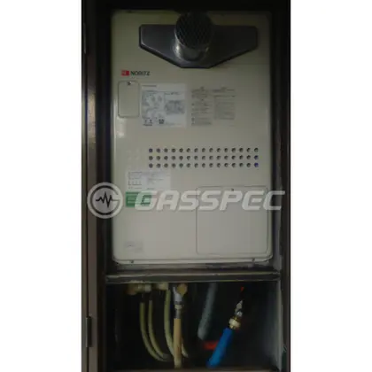 施工後の暖房熱源機（ノーリツ GTH-2444AWX3H-T-1 BL）
