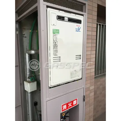 施工後の暖房熱源機（リンナイ RUFH-V2403AW2-3(B)）