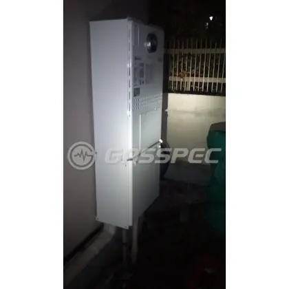 施工後の暖房熱源機（ノーリツ GTH-C2450AW BL）
