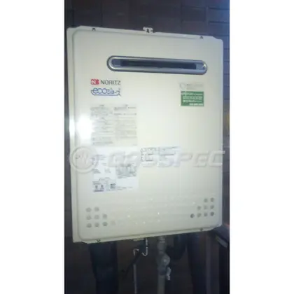 施工後の給湯器（ノーリツ GT-C2452AWX-2 BL）