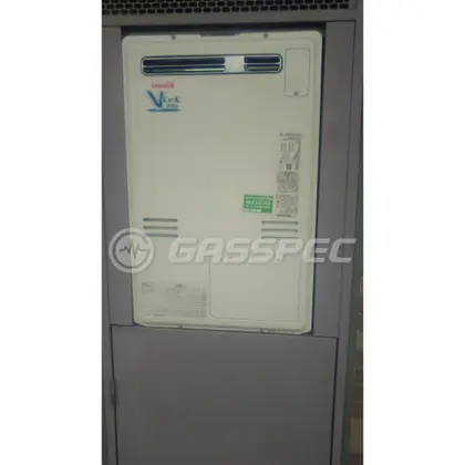 施工後の暖房熱源機（リンナイ RUFH-V2403AW2-3(B)）