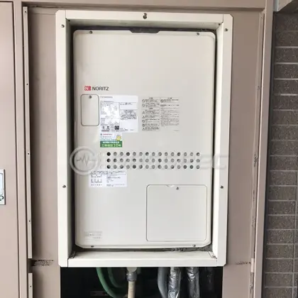 施工後の暖房熱源機（ノーリツ GTH-2444SAWX3H-H-1 BL）