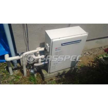施工後の給湯器（ノーリツ GT-C2052SARX-2 BL）