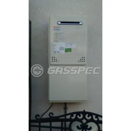 施工後の給湯器（ノーリツ GT-C2452SAWX-2 BL）