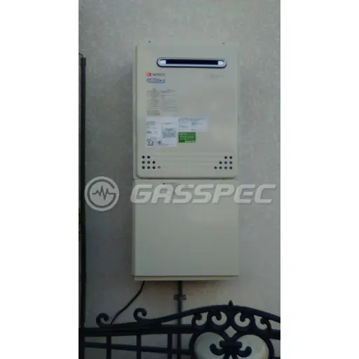 交換後の給湯器（ノーリツ GT-C2452SAWX-2 BL）