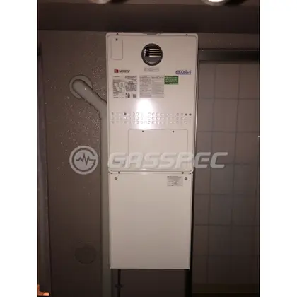施工後の暖房熱源機（ノーリツ GTH-C2450AW3H BL）
