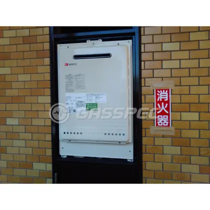 施工後の給湯器（ノーリツ GT-2050SAWX-2 BL）