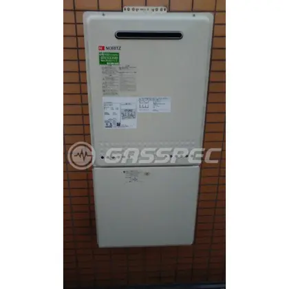 施工後の給湯器（ノーリツ GT-2450SAWX-2 BL）