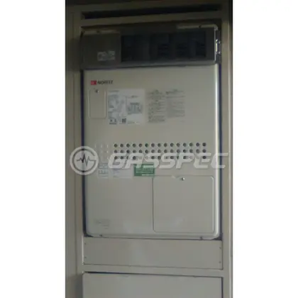 施工後の暖房熱源機（ノーリツ GTH-2444AWX3H-1 BL）