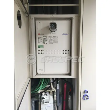 施工後の暖房熱源機（ノーリツ GTH-C2450AW3H-T BL）