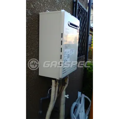 施工後の給湯器（ノーリツ GT-C2452AWX-2 BL）