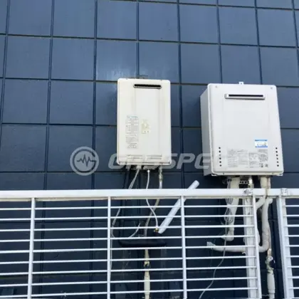 施工前の給湯器（GK-1621K）