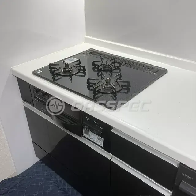 交換前のビルトインガスコンロ（ハーマン DW32D8JTR）