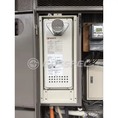 施工後の給湯器（ノーリツ GT-2053SAWX-T-2 BL）