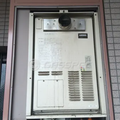 施工前の暖房熱源機