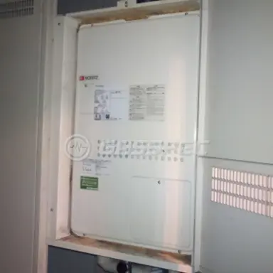 交換後の暖房熱源機（ノーリツ GTH-2444AWX-TB-1 BL）