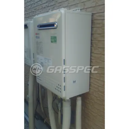 施工後の給湯器（ノーリツ GT-C2452AWX-2 BL）