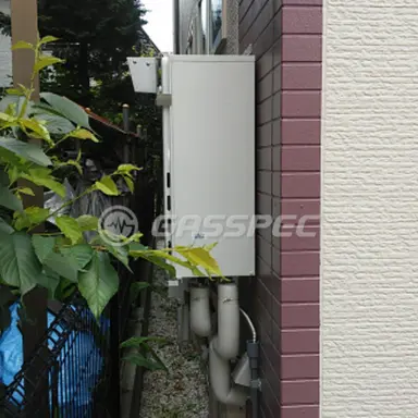 施工後の給湯器（ノーリツ GT-C2452SAWX-2 BL）