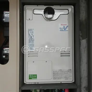 施工後の暖房熱源機（リンナイ RUFH-V2403AT2-3(B)）