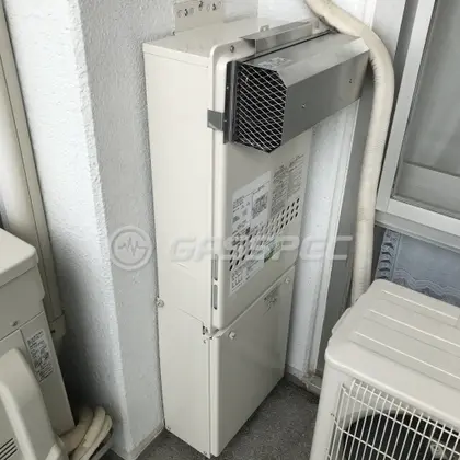 施工後の給湯器（ノーリツ GQ-2027AWX-DX BL）