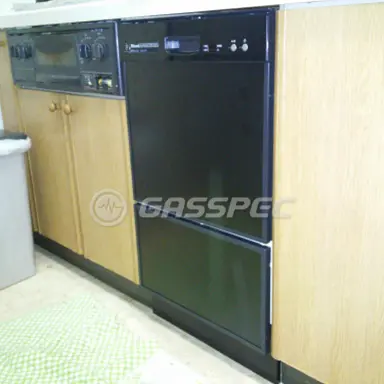 施工後のビルトイン食洗機（リンナイ RKWR-402GP）
