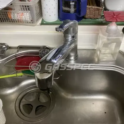 施工前の水栓・蛇口