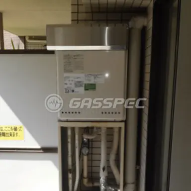 施工後の給湯器（ノーリツ GT-2050SAWX-2 BL）