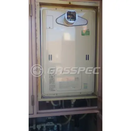 施工後の暖房熱源機（リンナイ RUFH-TE2403AT2-3(A)）