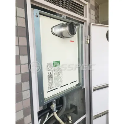 施工後の給湯器（リンナイ RUF-A2405SAT-L(A)）