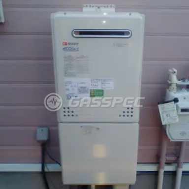 施工後の給湯器（ノーリツ GT-C2452AWX-2 BL）