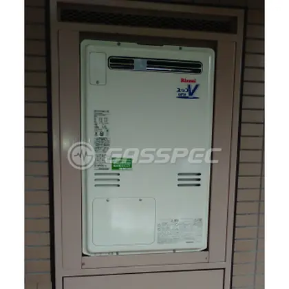 施工後の暖房熱源機（リンナイ RUFH-V2403AW2-3(B)）