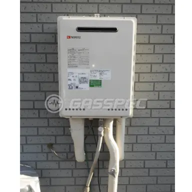 施工後の給湯器（ノーリツ GT-2050SAWX-2 BL）