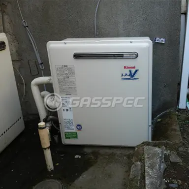 施工後の給湯器（リンナイ RFS-A1610A）