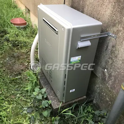 施工後の給湯器（ノーリツ GT-C2062SARX BL）