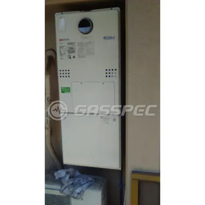 施工後の暖房熱源機（ノーリツ GTH-C2450AW BL）