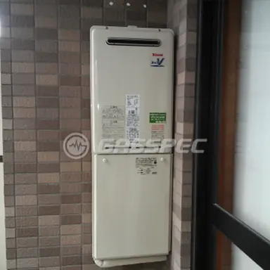 施工後の給湯器（リンナイ RUJ-V2011W(A)）