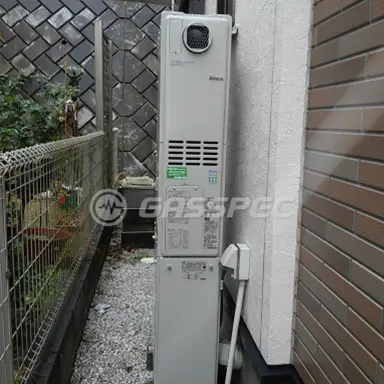 施工後の暖房熱源機（リンナイ RUFH-SE2403SAW2-3）