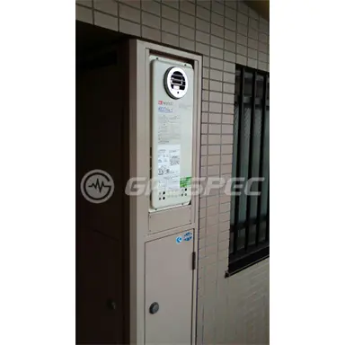 施工後の給湯器（ノーリツ GT-CV2063SAWX-PS BL）