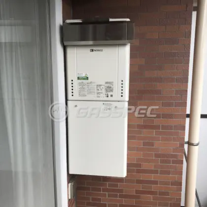 施工後の給湯器（ノーリツ GT-2060SAWX-1 BL）