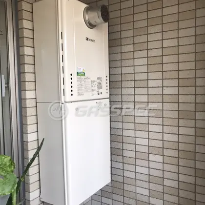 施工後の給湯器（ノーリツ GT-2460SAWX-T-1 BL）