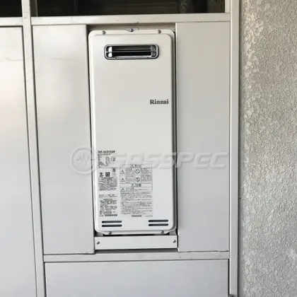 施工後の給湯器（リンナイ RUF-SA1615SAW）