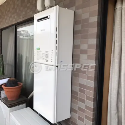 施工後の給湯器（ノーリツ GT-2460SAWX-1 BL）