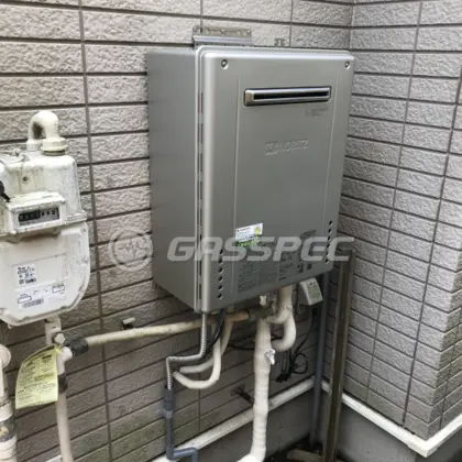 施工後の給湯器（ノーリツ GT-C2462AWX BL）