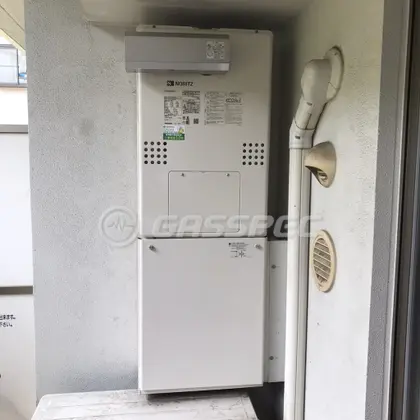 施工後の暖房熱源機（ノーリツ GTH-C2460AW3H-L BL）