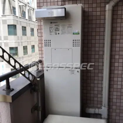 施工後の暖房熱源機（ノーリツ GTH-C2460AW3H-L BL）