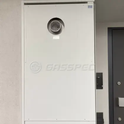施工前の暖房熱源機