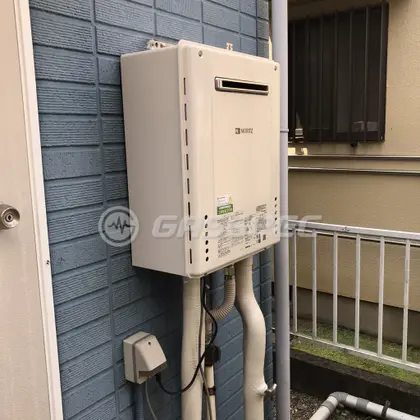 施工後の給湯器（ノーリツ GT-2060SAWX-1 BL）