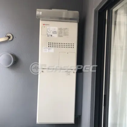 施工後の暖房熱源機（ノーリツ GTH-2444AWX3H-1 BL）
